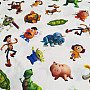 TOY STORY pamutszövet