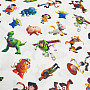 TOY STORY pamutszövet