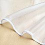 Voile függöny GERSTER 896/300/0001 fehér-fényes