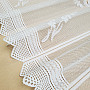 Modern jacquard függöny ólomüveghez LAVENDER A370601