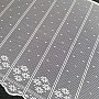 Rövid jacquard függöny 115 cm
