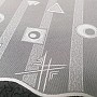 Jacquard függöny 8852/300 fehér