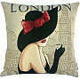 Gobelin párnahuzat LADY LONDON
