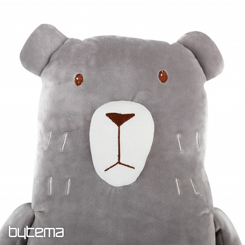 SPANDEX BEAR párna szürke