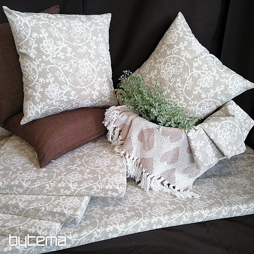 Dekoratív szövet SACHA FLOWERS