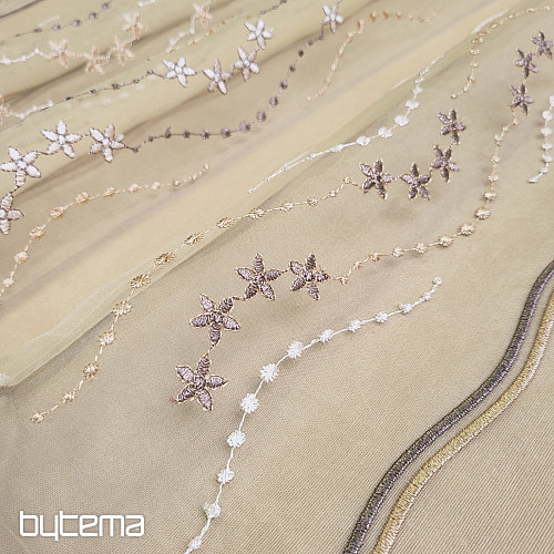 Ólomüveg függöny - hímzett HF1189