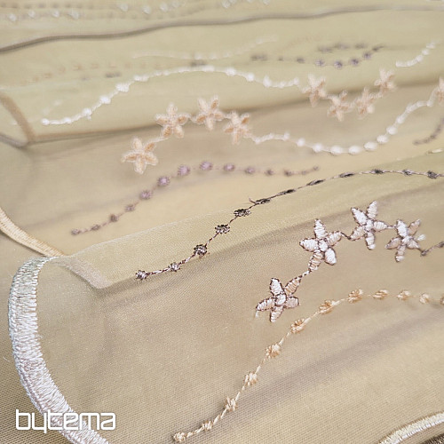 Ólomüveg függöny - hímzett HF1189