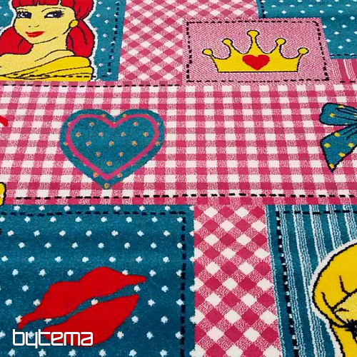 Gyermek darab szőnyeg PRINCESSES