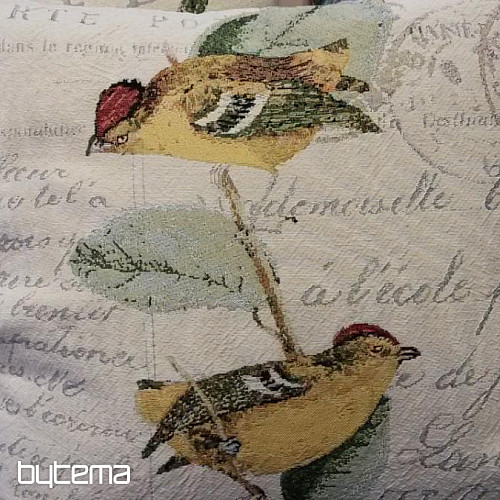 Díszborító BIRDS zöld
