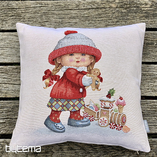 Karácsonyi kárpithuzat LÁNY JÁTÉKVAL