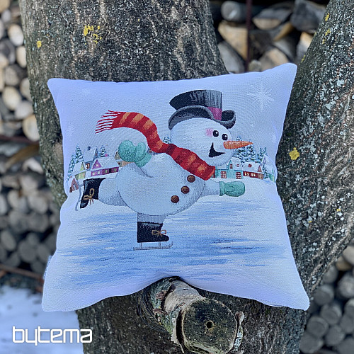 Karácsonyi gobelin HÓEMBER KORCSOLYÁN