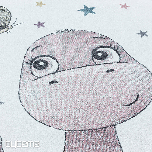 Luxus gyerek szőnyeg FUNNY DINOZURI ROZ