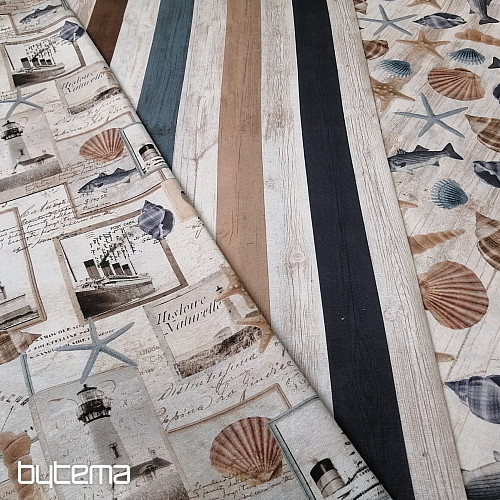 Ocean dekoratív szövet