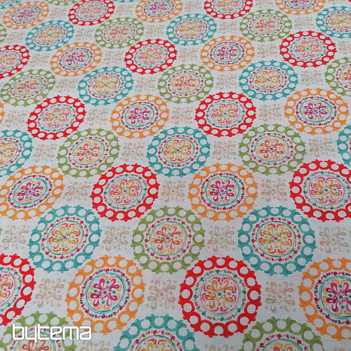 Pamutszövet Mandala - Andale