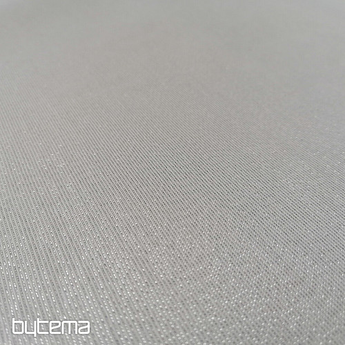 Karácsonyi dekorációs anyag Mikulás lurex fehér-ezüst színnel