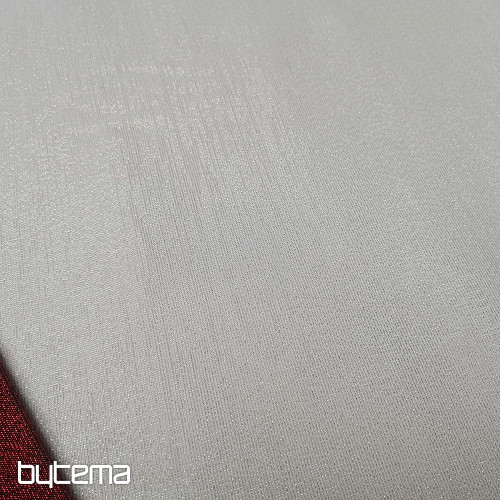 Karácsonyi dekorációs anyag Mikulás lurex fehér-ezüst színnel