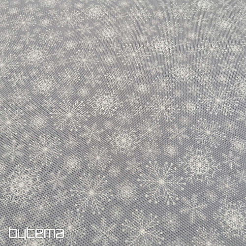 Dekoratív szövet GREY FLAKES