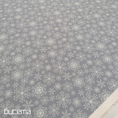 Dekoratív szövet GREY FLAKES