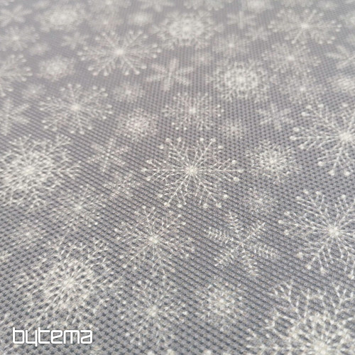 Dekoratív szövet GREY FLAKES