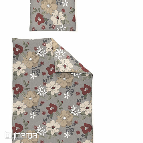 Luxus flanel ágynemű IRISETTE 8408-60 Maren piros