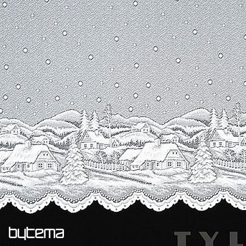 Jacquard függöny - TÉLI TÁJ A383101