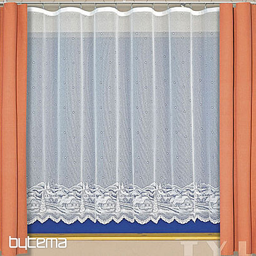Jacquard függöny - TÉLI TÁJ A383101
