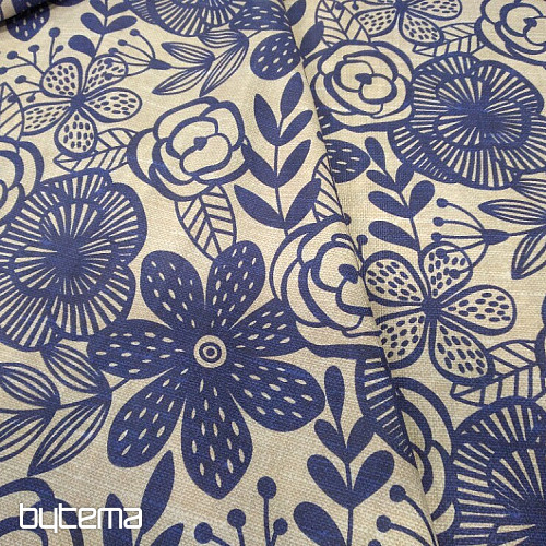 Díszszövet PIPO BLUE FLOWER