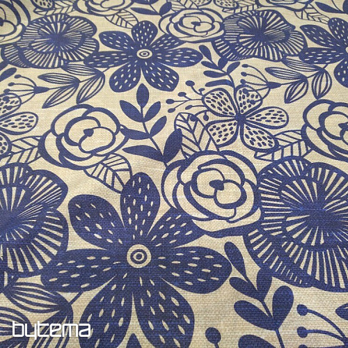 Díszszövet PIPO BLUE FLOWER