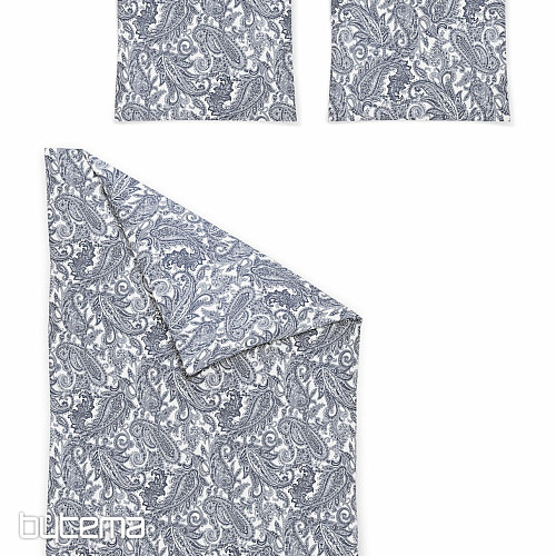 IRISETTE luxus szatén ágynemű FLORENZ 8447-20 BLAU
