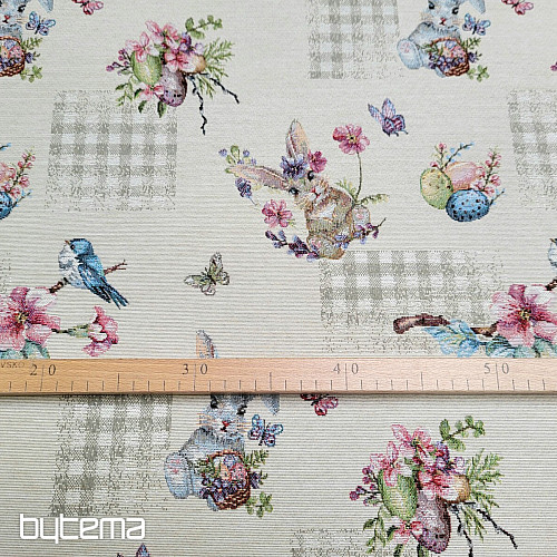 Gobelinszövet EASTER BUNNY BEIGE