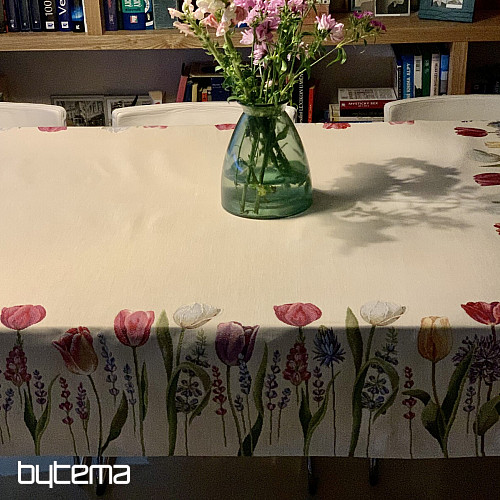 Gobelin terítő és sál TULIP BORDURA