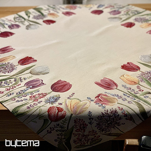 Gobelin terítő és sál TULIP BORDURA