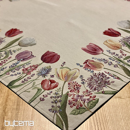 Gobelin terítő és sál TULIP BORDURA