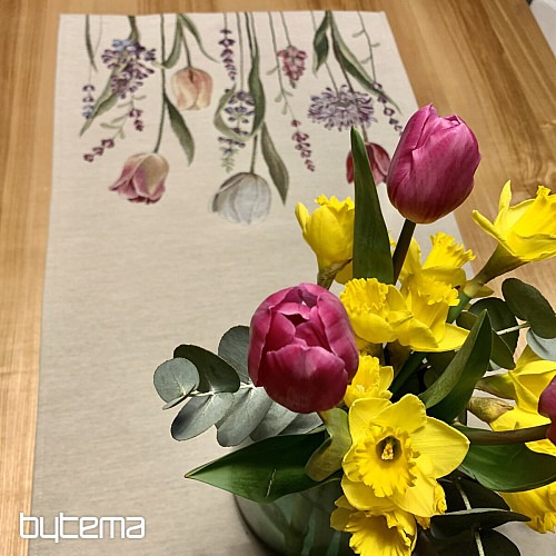 Gobelin terítő és sál TULIP BORDURA