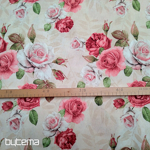 Díszszövet BLOOMING ROSE JULIANA