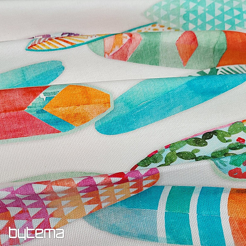 Díszszövet SURF TURQUOISE