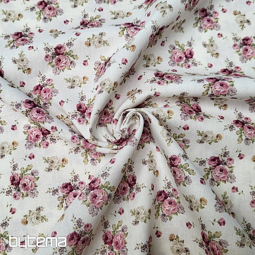 Pamutszövet WARWICK SMALL ROSE