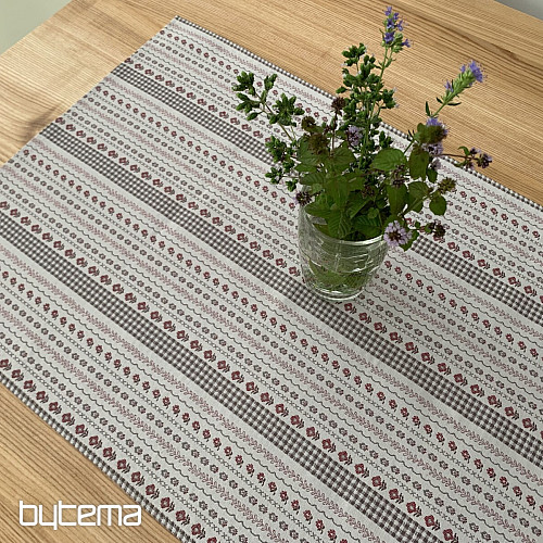 Abrosz és kendő TOSCANA VALERY RIGA BORDON STRIPE