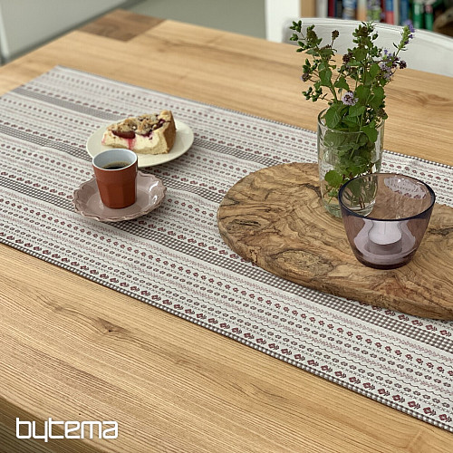 Abrosz és kendő TOSCANA VALERY RIGA BORDON STRIPE