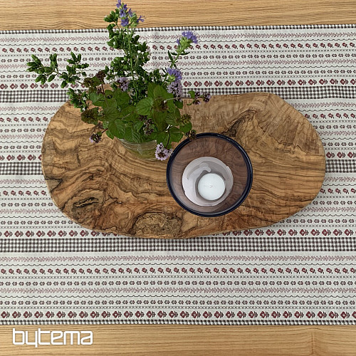 Abrosz és kendő TOSCANA VALERY RIGA BORDON STRIPE