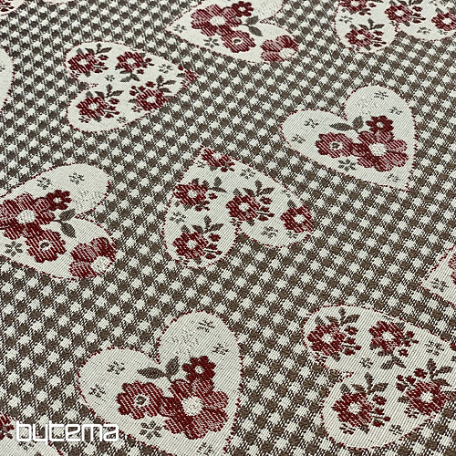 Abrosz és kendő TOSCANA VALERY 17 HEARTS