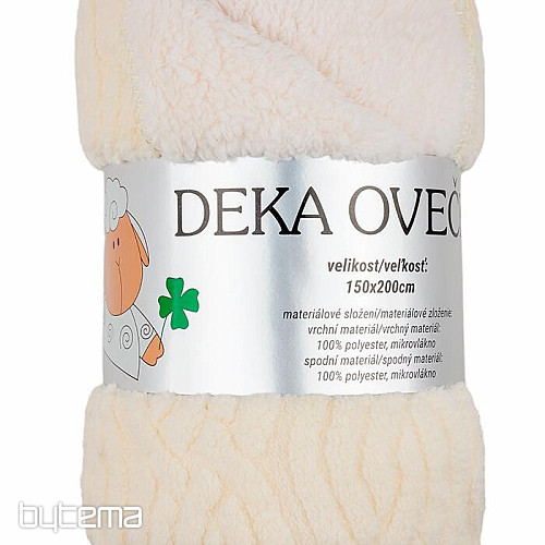 takaró Ovečka COPY ECRU 150 x 200