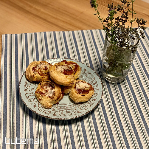 Abrosz és sál TOSCANA VALERY MULTI STRIPE kék