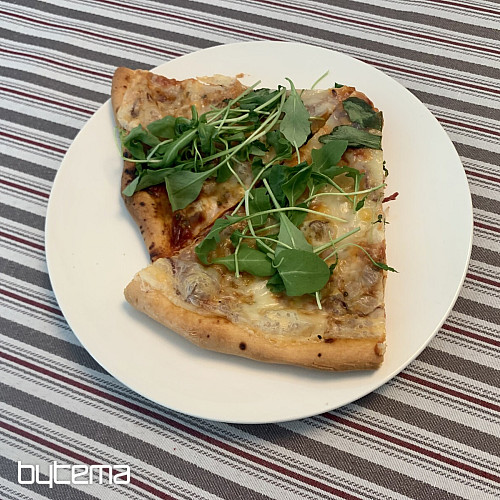 Abrosz és sál TOSCANA VALERY MULTI STRIPE bordó