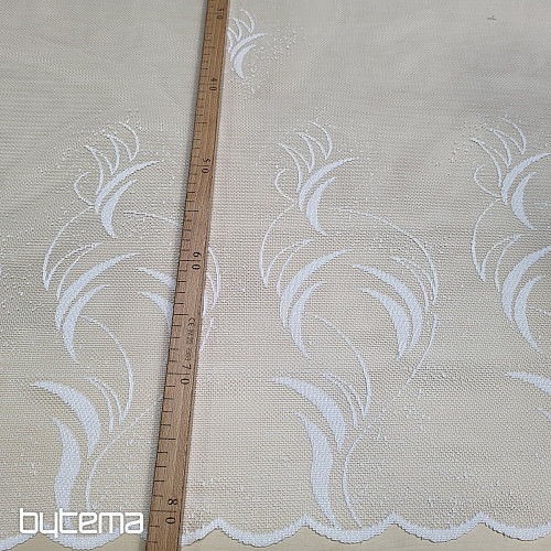 Jacquard függöny V 318/170 fehér
