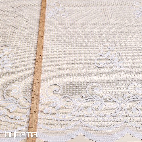 Jacquard függöny V 215 fehér