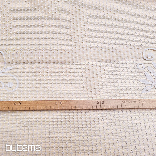Jacquard függöny V 215 fehér