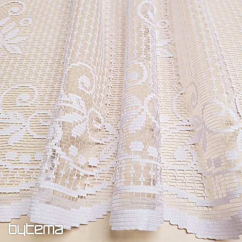 Jacquard függöny V 215 fehér