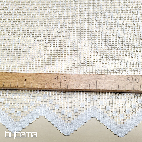 Jacquard függöny V 893 fehér