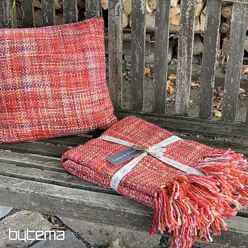 Luxus díszpárna YARA RED piros